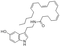 N-[2-(5-Hydroxy-1H-indol-3-yl)ethyl]-5,8,11,14-eicosatetraenamide