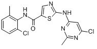 2-[(6-Chloro-2-methylpyrimidin-4-yl)amino]-N-(2-chloro-6-methylphenyl)thiazole-5-carboxamide