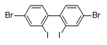 4,4-Dibromo-2,2-diiodobiphenyl