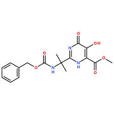 Methyl 2-(2-(benzyloxycarbonylamino)propan-2-yl)-5-hydroxy-6-oxo-1,6-dihydropyrimidine-4-carboxylate