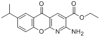 Ethyl2-amino-7-isopropyl-5-oxo-5H-[1]-benzopyrano-[2,3-b]pyridine-3-carboxylate