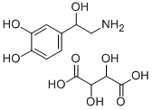 L-4-(2-Amino-1-hydroxyethyl)-1,2-benzenediol bitartrate