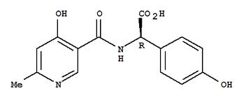 2-(4-Hydroxy-6-methylnicotinamido)-2-(4-hydroxyphenyl)acetic acid