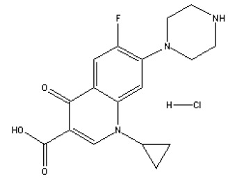 Ciprofloxacin hcl