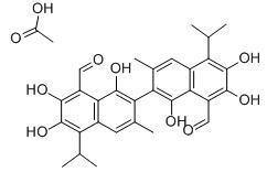 Gossypol-acetic acid