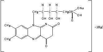 Riboflavin sodium phosphate